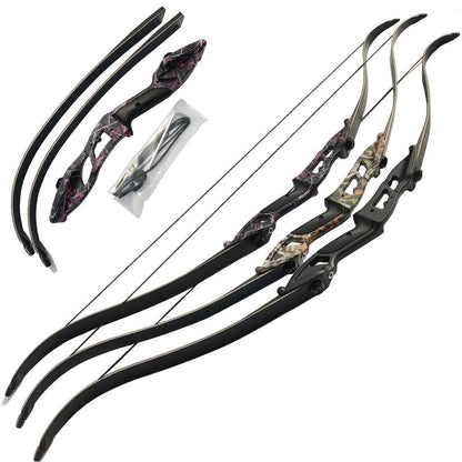 Powerful JUNXING F179 Recurve Hunting Bow 56'' for Target Shooting Archers and Hunters AAA Archery&Armor