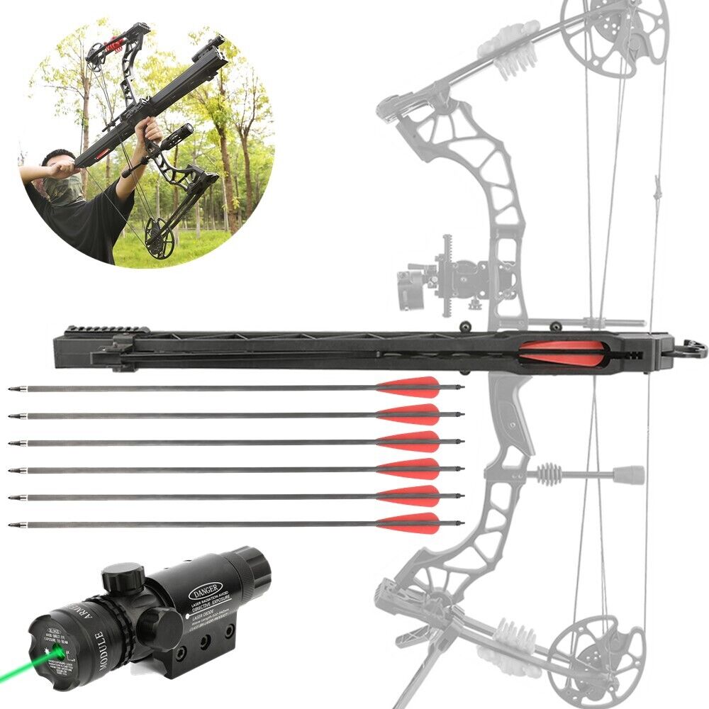 Archery Shooter Launcher Repeating Compound Bow 6 arrow Rapid AAA Archery&Armor