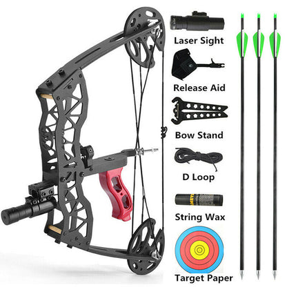 Mini Compound Bow Beginner Shooting Children / Women AAA Archery&Armor