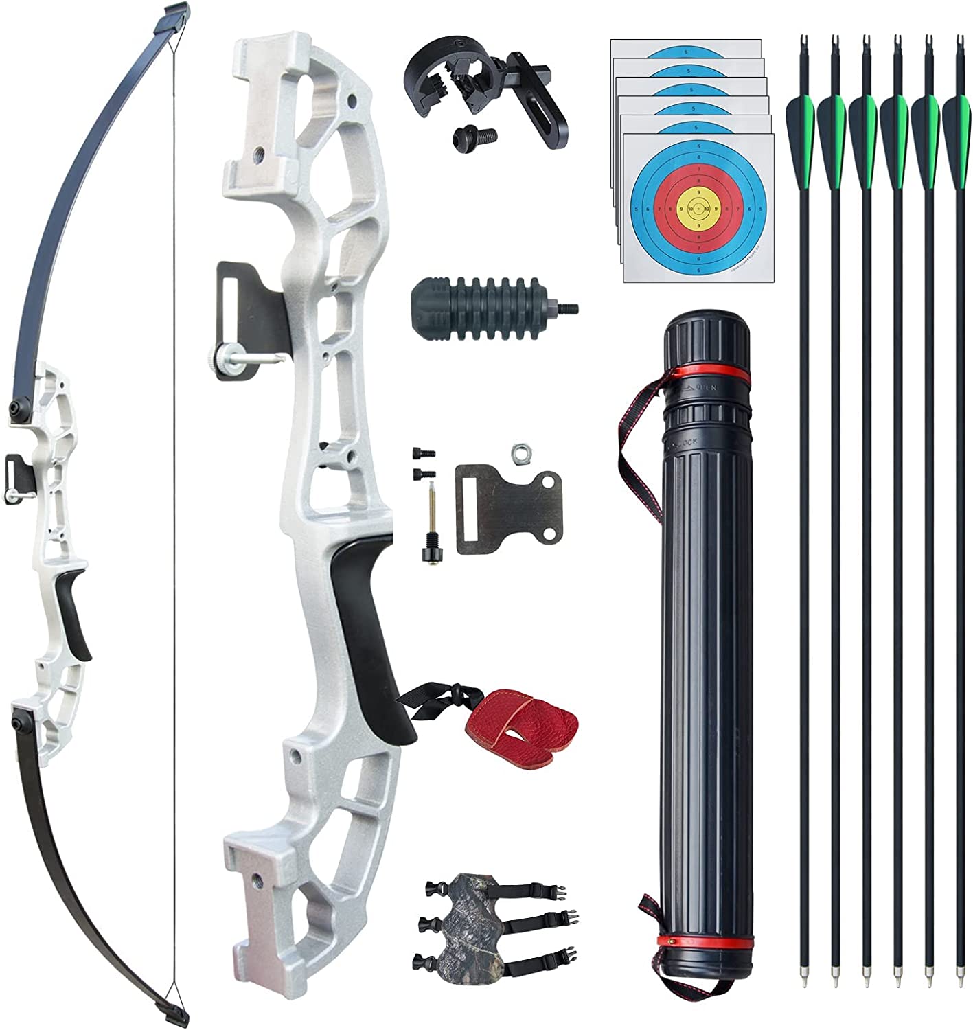 Archery 50" Takedown Bow and Arrows Set AAA Archery&Armor