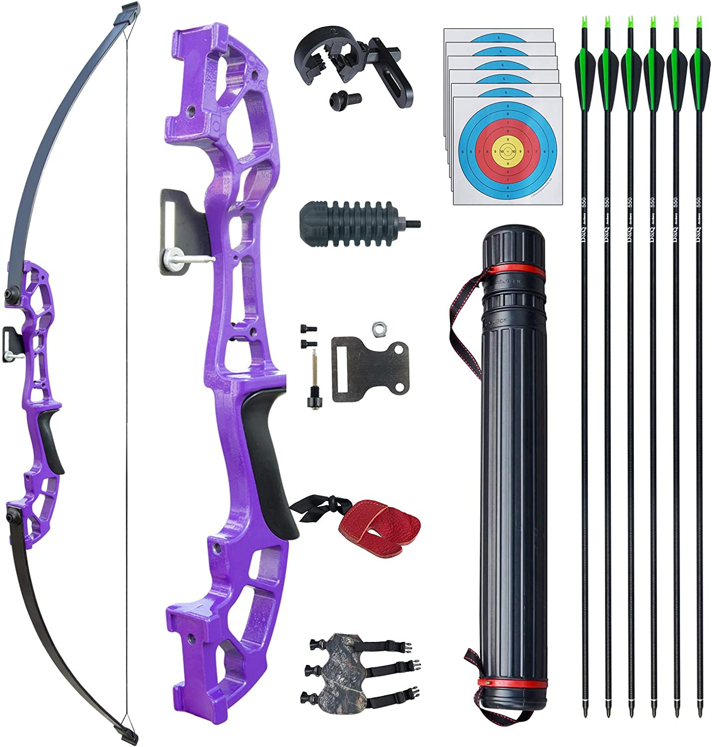 Archery 50" Takedown Bow and Arrows Set AAA Archery&Armor