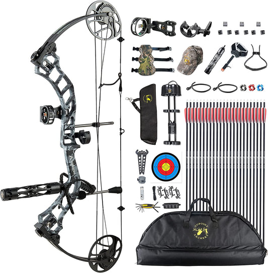 Topoint Trigon Compound Bow Full Package AAA Archery&Armor