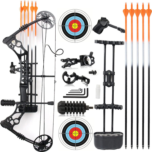 Archery Compound Bow and Arrow for Adults and Youth AAA Archery&Armor