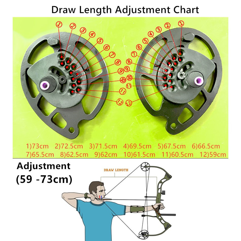 Archery Compound Bow Junxing M107 Adjustable Poundage 35 -55 lbs AAA Archery&Armor