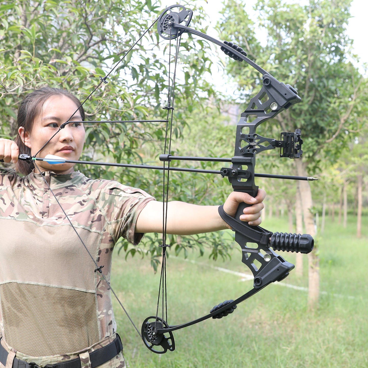 JUNXING X8 Hunting Compound Bow 0-70lbs AAA Archery&Armor