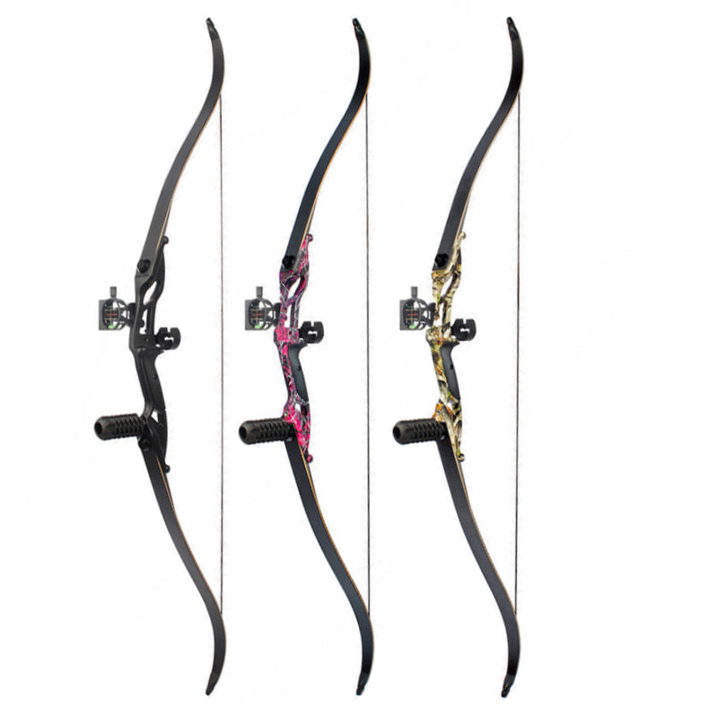 Powerful JUNXING F179 Recurve Hunting Bow 56'' for Target Shooting Archers and Hunters AAA Archery&Armor