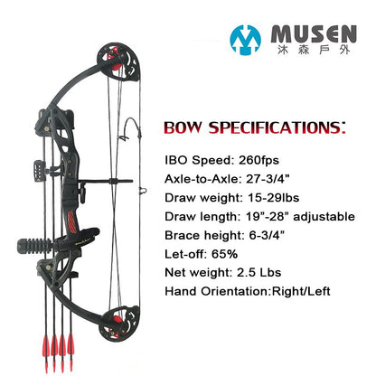 Musen youth compound bow