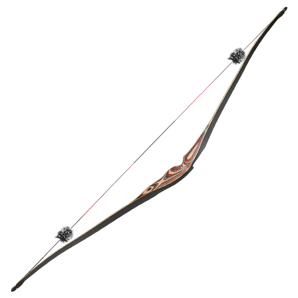 58" Traditional Bow Triangle Bow Archery Hunting 20-55LBS Horsebow Archery Target AAA Archery&Armor