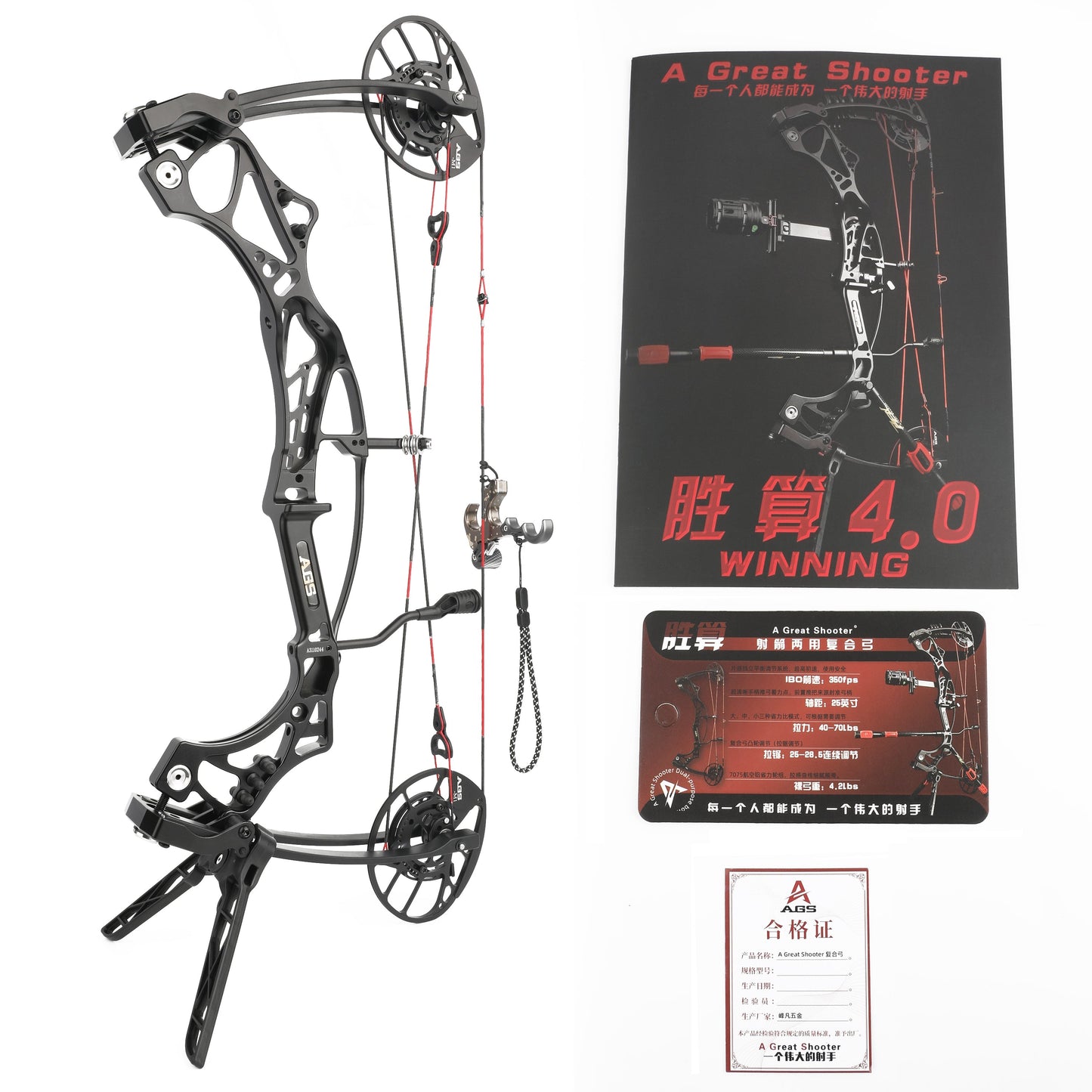 Upgrade WINNING DAWN 4.0 Compound Bow and Arrow Set Equipment AAA Archery&Armor