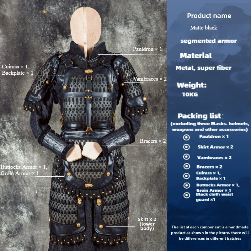 Song and Ming Dynasty style segmented armor - Wearable Replica of lamellar armor