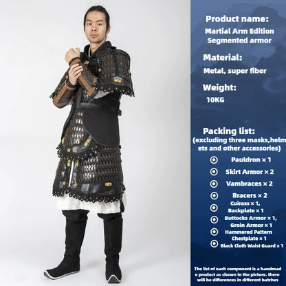 Song and Ming Dynasty style segmented armor - Wearable Replica of lamellar armor